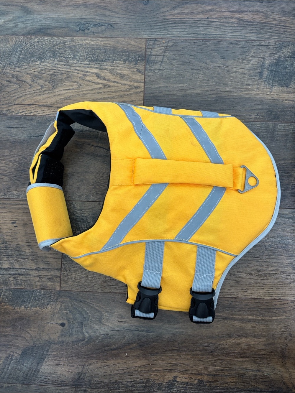 High-Visibility Yellow Reflective Dog Life Jacket